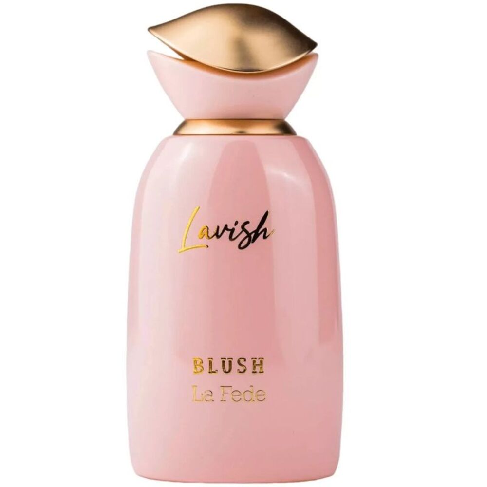 Khadlaj La Fede Lavish Blush Eau de Parfum Spray for Women 3.4 oz / 100 ml - New